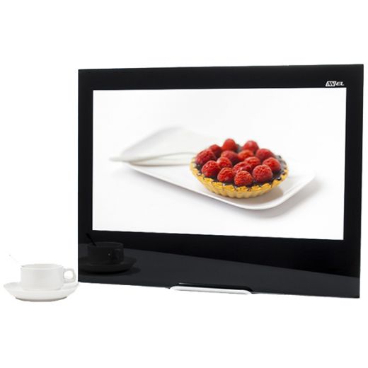 Телевизор для кухни AVEL AVS240KS (черная рамка)